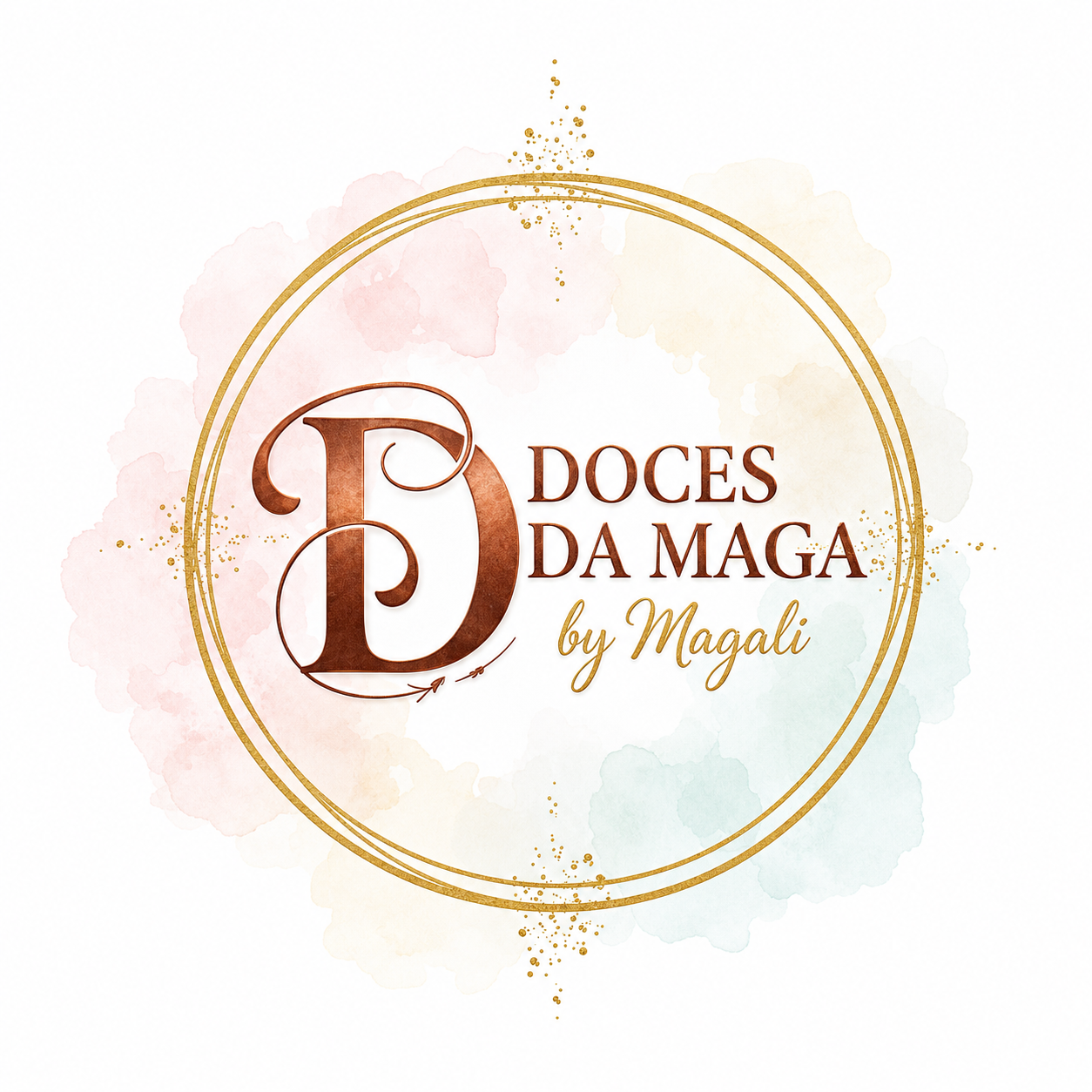 Logo Doces da Maga by Magali